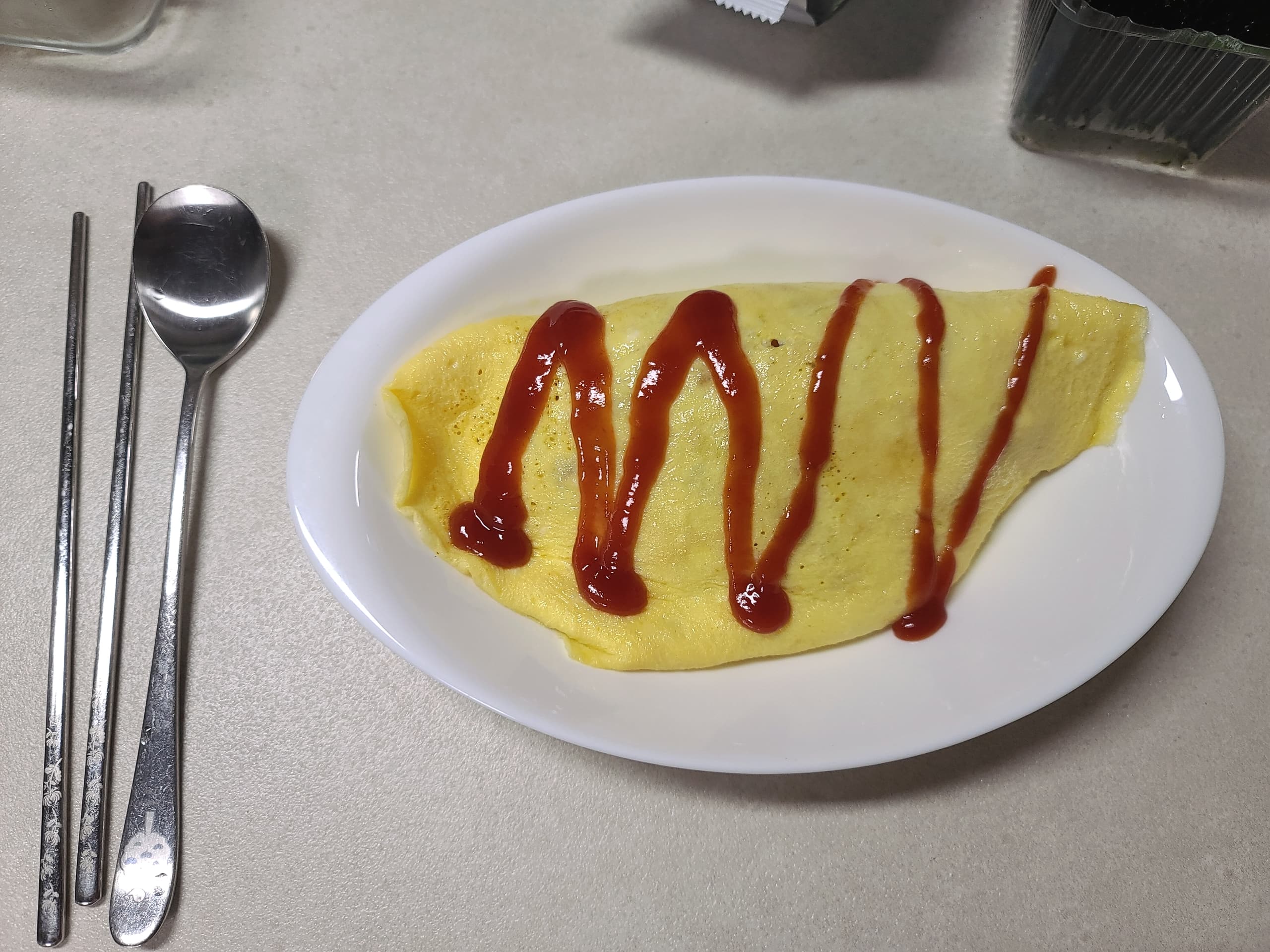 Ketchup Omurice